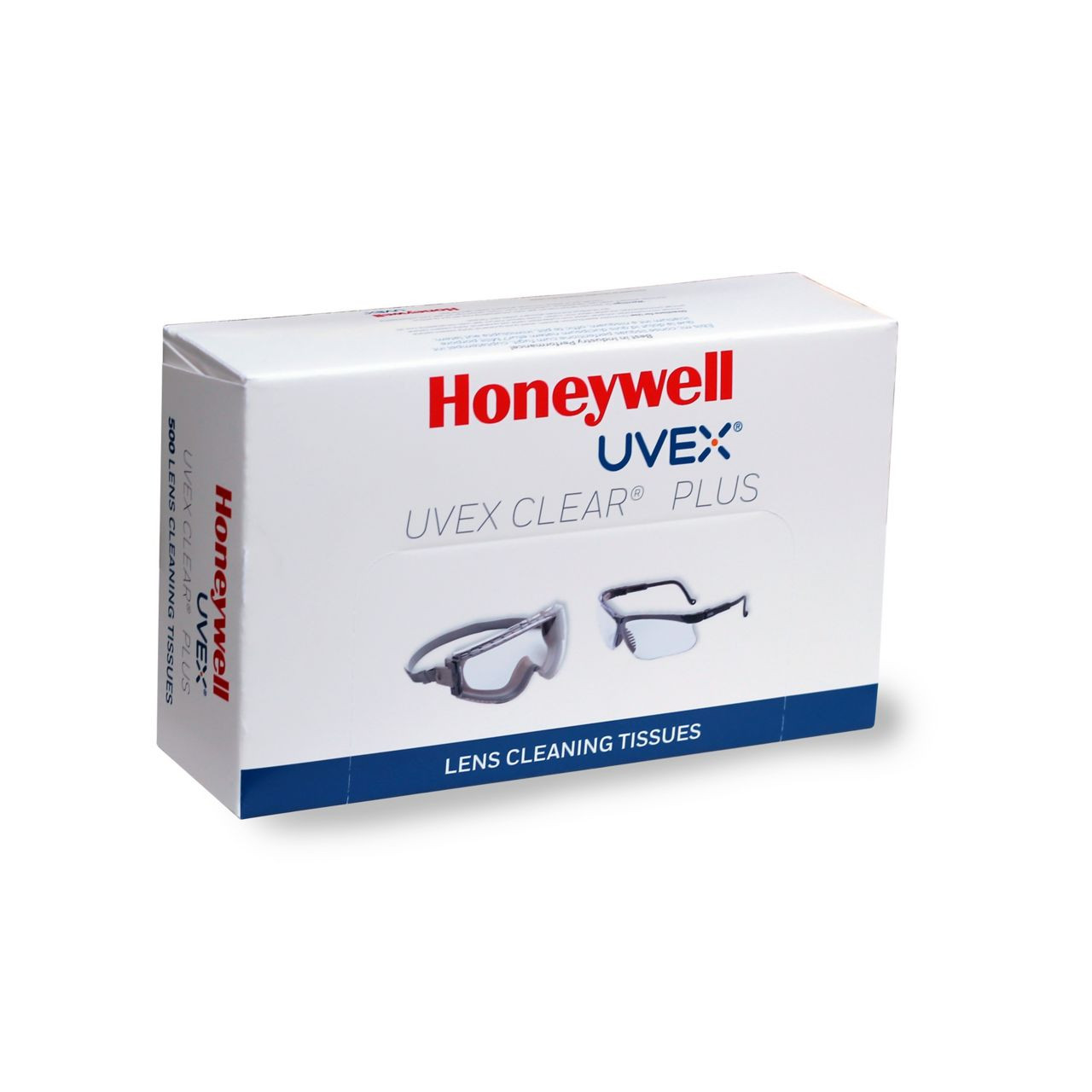 Honeywell Uvex S475 Clear Plus Series Lens Cleaning Tissue - 400 Count Box  - Case of 10 Boxes