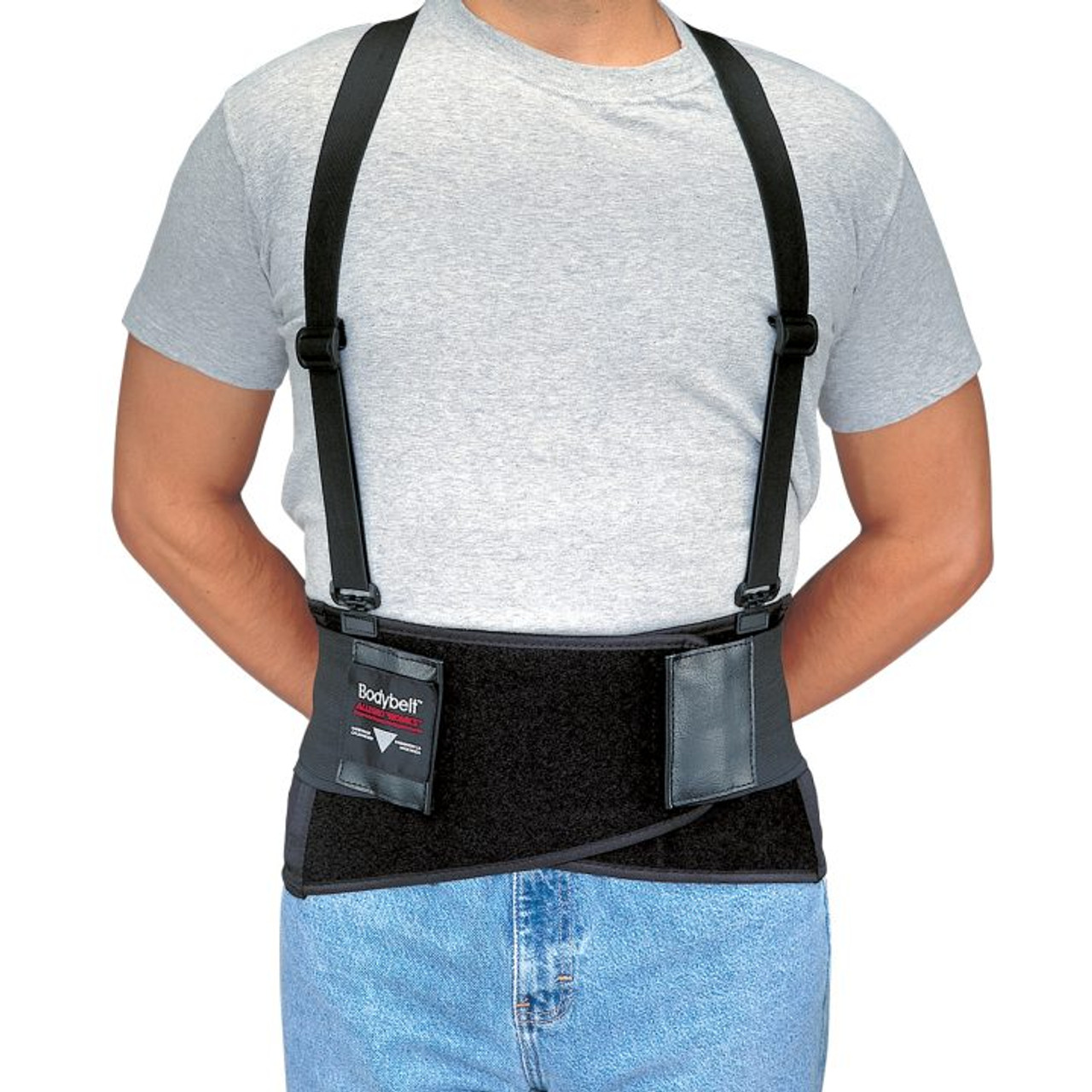 Uline Universal Waist Back Support Belt - Black