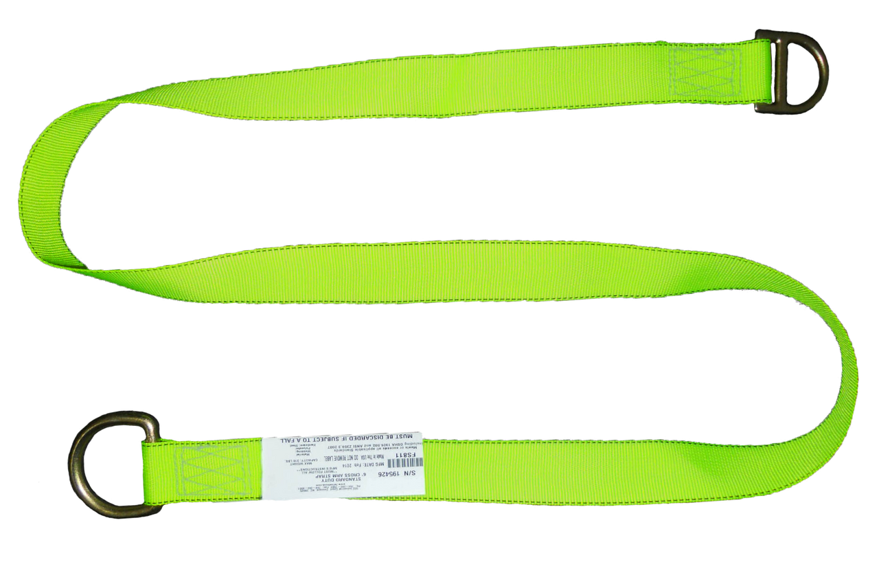 SAFEWAZE FS8113 Medium Duty Cross Arm Strap, Multiple Lengths