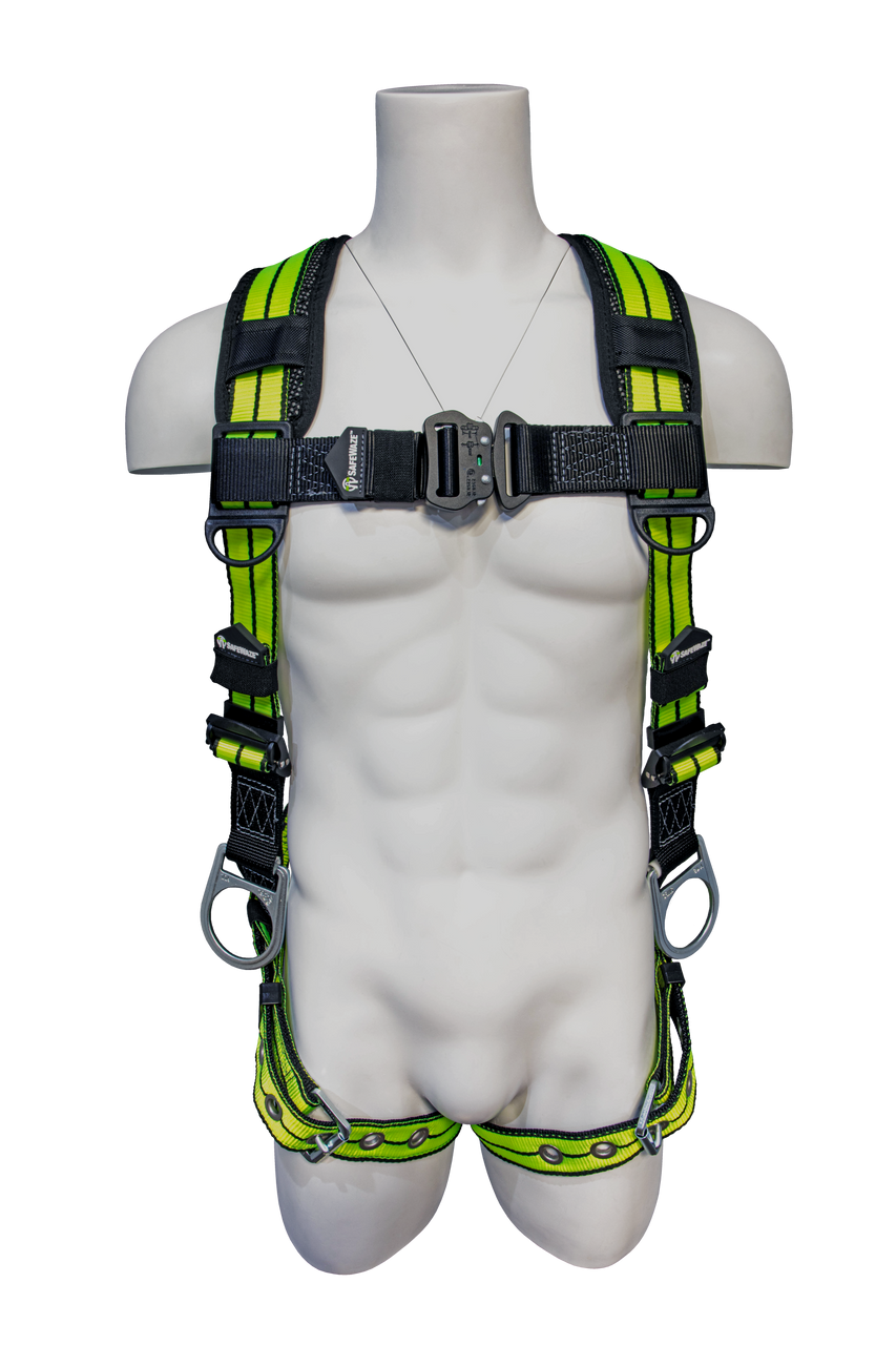 SAFEWAZE PRO+ FSFLEX285 Flex Vest Fall Protection Harness, Multiple