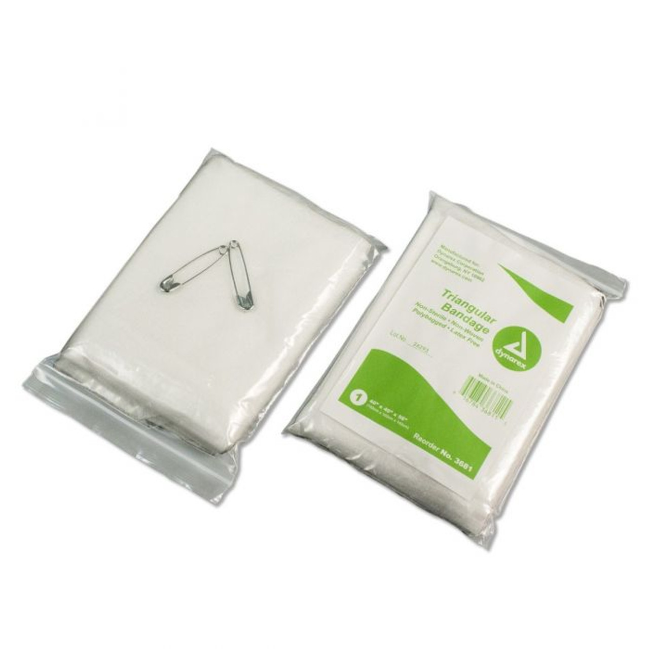 First Aid Only 4-007-002 Sterile Non-Woven Triangular Bandages - 1/Bag