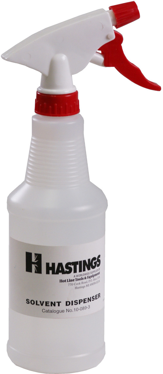 Hastings 10-089-3 Solvent Sprayer Hand Dispenser - Each