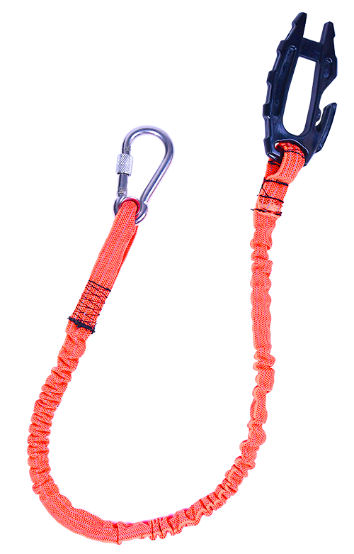 Guardian TY-FLOT QSBNGEXT-R Quick-Switch Key Bungee Tether - Western Safety