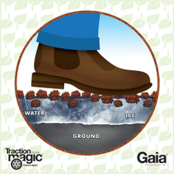Gaia Traction Magic® 90045 Solid Commercial Traction Agent.