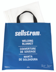 SureWerx Sellstrom® S97455 Fiberglass White Chemical Resistant High Temperature Welding Blanket
