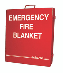 SureWerx Sellstrom® S97457 100% Fiberglass Emergency Lightweight High Temperature Fire Blanket