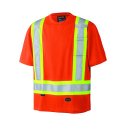 SureWerx Pioneer® Moisture Wicking Birdseye Polyester Birdseye Lightweight Safety T-Shirt, Multiple Sizes and Colors Available