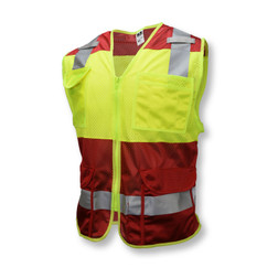 Radians Radwear® USA CSV6-01Z1 Custom Safety Vest, Multiple Sizes Available