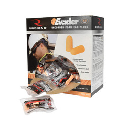 Radians Evader FP94 Tapered Bullet Shape Uncorded Disposable Foam Earplugs