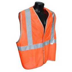 Radians Radwear® USA HV-5ANSI-PC Safety Vest, Multiple Sizes Available