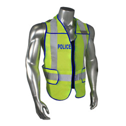 Radians Radwear® USA LHV-207DSZR-POL Police Safety Vest, Multiple Sizes Available