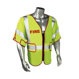 Radians Radwear® USA LHV-PS3-DSZR-FR Fire Safety Vest, Multiple Sizes Available