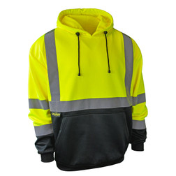 Radians SJ02B-3PGS Color Blocked Hooded Pullover Sweatshirt, Multiple Sizes Available