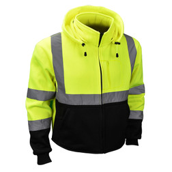 Radians SJ32-3ZGS Color Blocked Hooded Sweatshirt