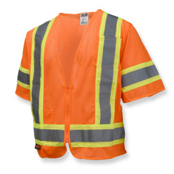 Radians SV22-3ZOM Economy Mesh Safety Vest, Multiple Sizes Available