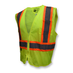 Radians SV225-2ZGM Self Extinguishing Mesh Safety Vest, Multiple Sizes Available