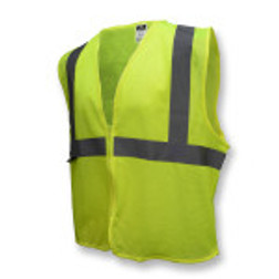 Radians Radwear USA SVE1-2ZGM Economy Mesh Safety Vest