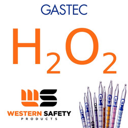 Gastec Hydrogen Peroxide Dosimeter Tube 0.5-40ppm: 10 Per Box