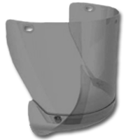 Arc Rated Safety AmpShield FSHTAMP12 Highly Transparent Replacement Face Shield - Sold by Each