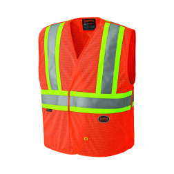 SureWerx Pioneer® Polyester Mesh Flame Resistant Safety Vest, Multiple Sizes Available
