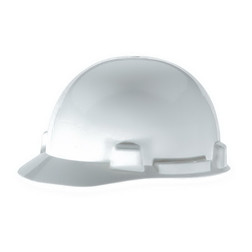 MSA 10074067 Smooth Dome® Front Brim Hard Hat, Multiple Color Values Available - Each