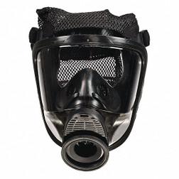 MSA 10083796 Advantage® 4100 Full Face Single Port Facepiece Respirator, Multiple Size, Options Values Available - Each