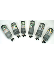 MSA 10128099-SP_A Light Weight Less Air  Cylinder, Multiple Size, Cylinder Duration Values Available - Each