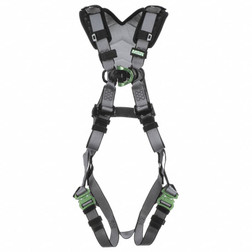 MSA 10194656 V-FIT Standard Safety Harness with Front D-Ring - Each