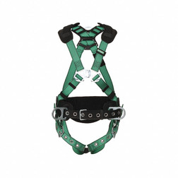 MSA 10197363 V-FORM Material Safety Harness, Multiple Size Values Available - Each