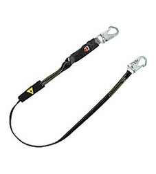 MSA 10199053 V Single Leg Fixed Energy Absorber Lanyard - Each