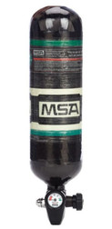 MSA 10204941_A Eclipse Air G1 SCBA Cylinder, Multiple Cylinder Duration, Connection Type, Handwheel Type Values Available - Each