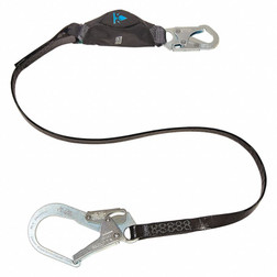 MSA 10206833 V Single Leg Anti Corrosion Energy Absorber Lanyard - Each