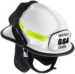 MSA 664DSW Cairns® Invader 664 Modern Style Fire Helmet - Each