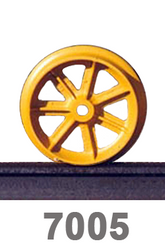 Nolan Rail Wheel, Extra Heavy Duty/ Tapered/Non-Insulated: 7001-50TN