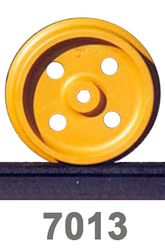 Nolan Rail Wheel, Extra-Heavy Duty Tapered/Insulated: 7013-30TI