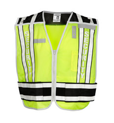 Kishigo Premium Brilliant Series 4007BZ 2 Pockets 400 PSV Security Vest, Multiple Sizes Available