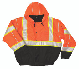 Kishigo Premium Brilliant Series JS120 5 Pockets Bomber Jacket, Multiple Sizes Available