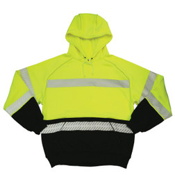 Kishigo Premium Black Series JS142 1 Pocket Heavyweight Pullover Hoodie, Multiple Sizes Available