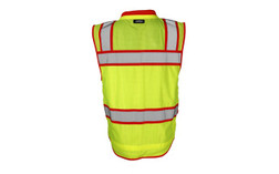 Kishigo S5043 7 Pockets Color Contrast High Performance Surveyors Vest, Multiple Sizes Available