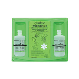 Honeywell PPE 32-000465-0000 Eyesaline Series Double Eyewash Wall Station - Sold By Each