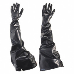 SHOWA 6781R Neoprene 12 Chemical Resistant Gloves, Size Large