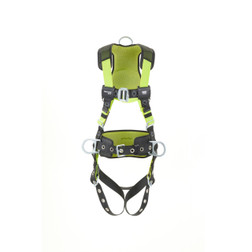 Honeywell Miller H5CC312221 H500 Series Construction Comfort/CC3 Full Body Harness - Sold By Each