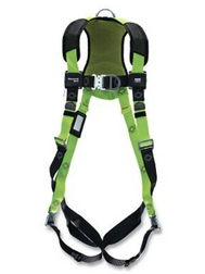 Honeywell Miller H500 IC6 Full Body Harness, Front and Back D-Rings and QC Leg Buckles (H5IC221101)