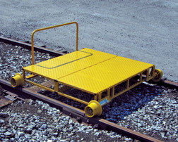Nolan Tool and Supply Cart: Steel Two Piece, 5" Ductile Wheels: TS-6