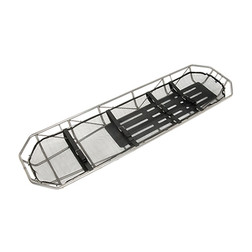 Junkin MIL-8131-WM Military Type Rectangular, Break Apart Basket Stretcher - Each
