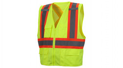 Pyramex RCZ24 Lightweight Safety Vest, Multiple Size, Color Values Available - Each