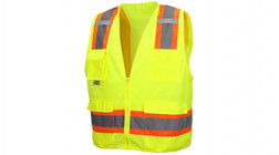 Pyramex RVZ24 Lightweight Safety Vest, Multiple Size, Color Values Available - Each