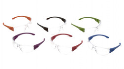 Pyramex SB95 Safety Glasses, Multiple Lens Color, Temple Color, Lens Coating, Standards Values Available - Each