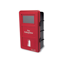 Allegro 3100 Single Door Fire Extinguisher Wall Case - Each