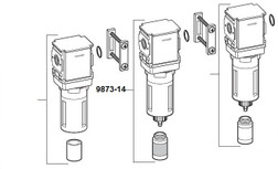 Allegro 9873-14 Coalescing Filter - Each